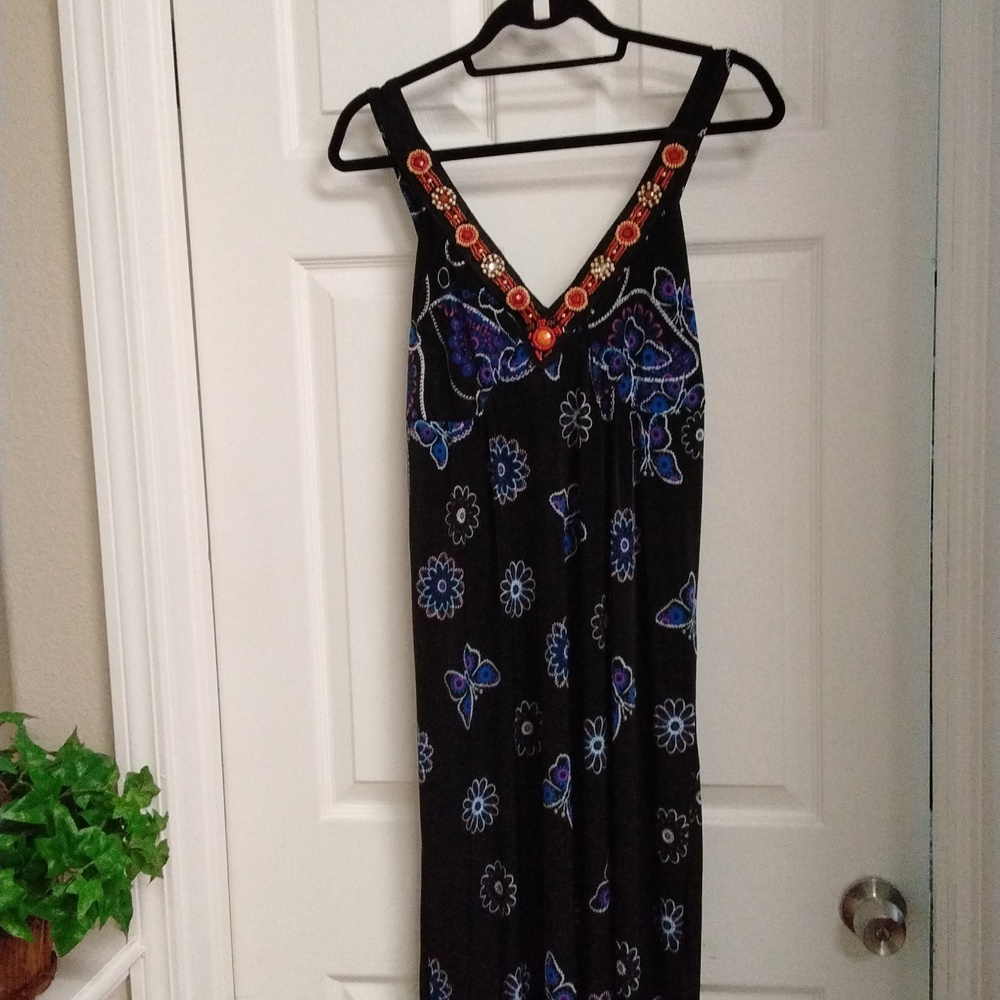 🖤💙👗Julia Maxi Dress👗💙🖤 EUC